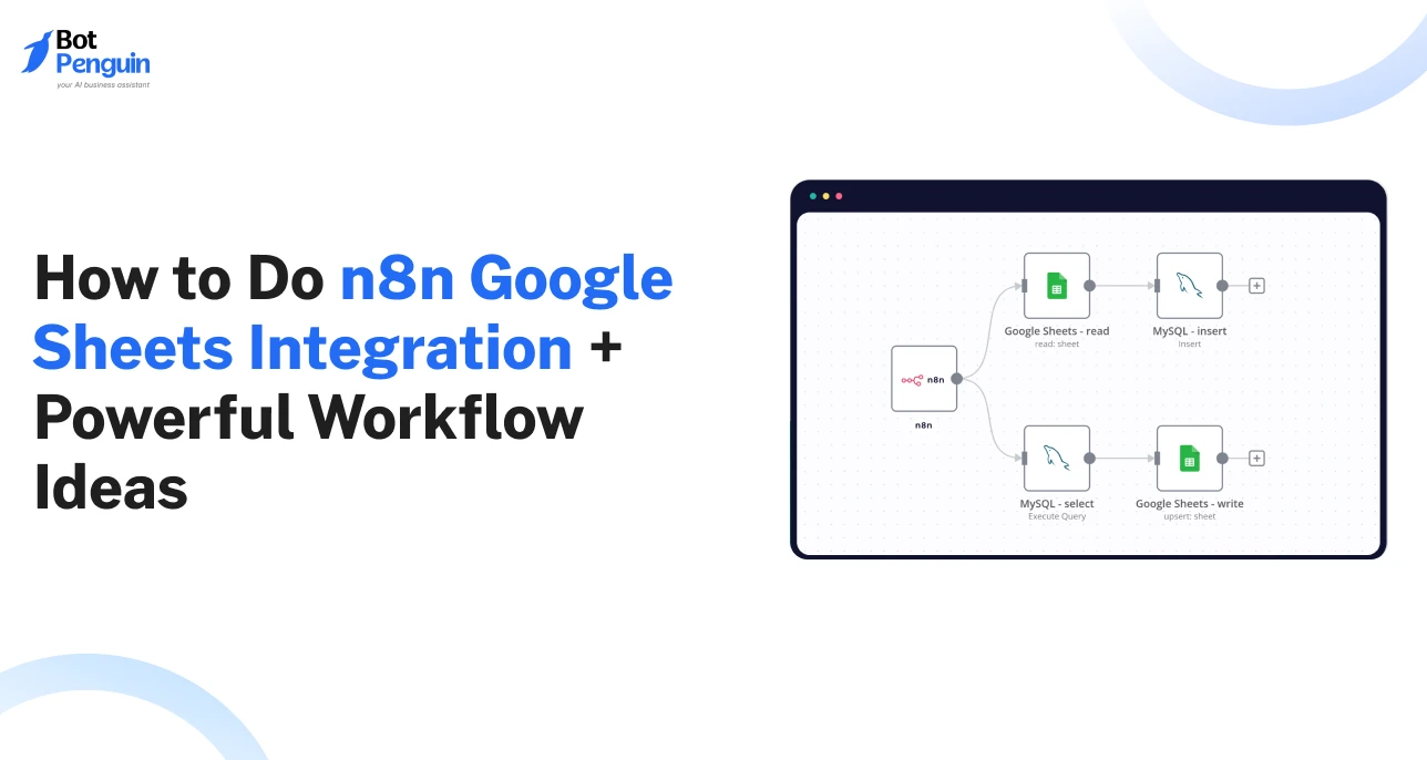 How to Do n8n Google Sheets Integration.webp
